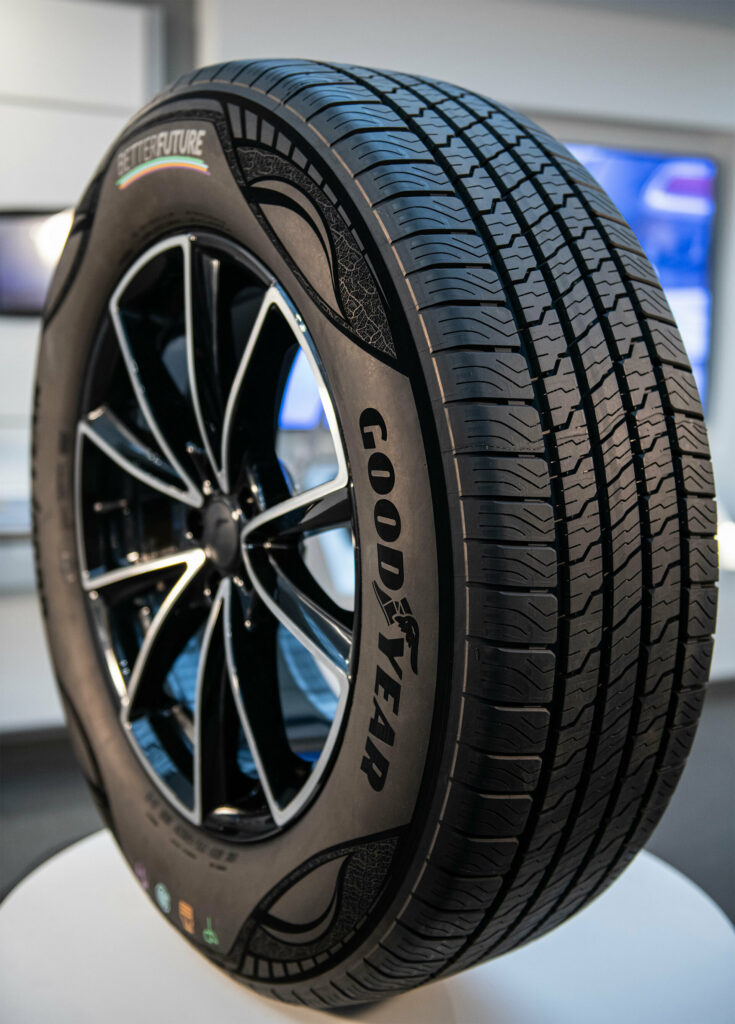  Goodyear Has Made A Sustainable Tire From Soybean Oil, Pine And Rice