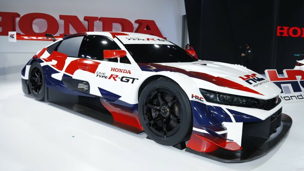  Honda Civic Type R-GT Concept Previews 2024 Super GT Racer