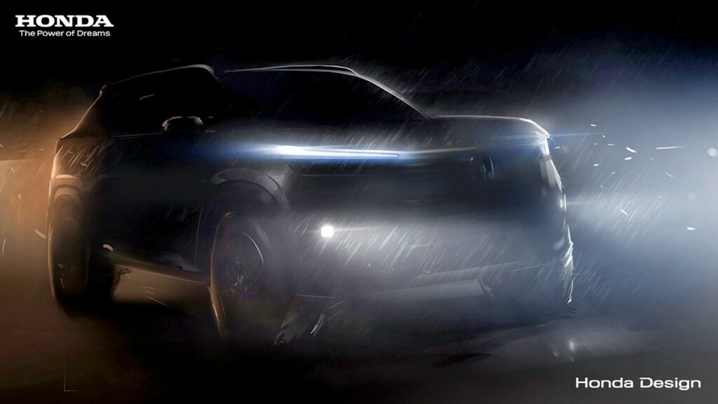 Honda Teases New SUV For India, Will Debut This Summer