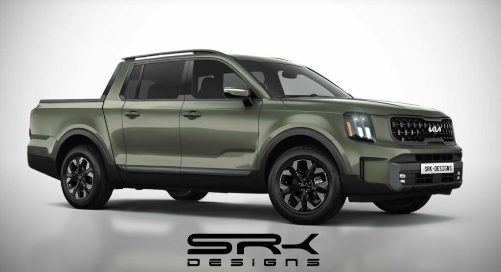  Would You Be OK If The Kia Pickup Looks Like This Render?