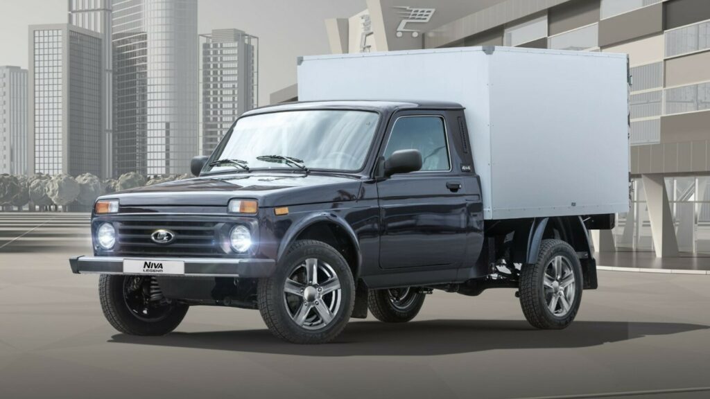  Lada Shows Upgraded LCVs Based On The Ancient Niva