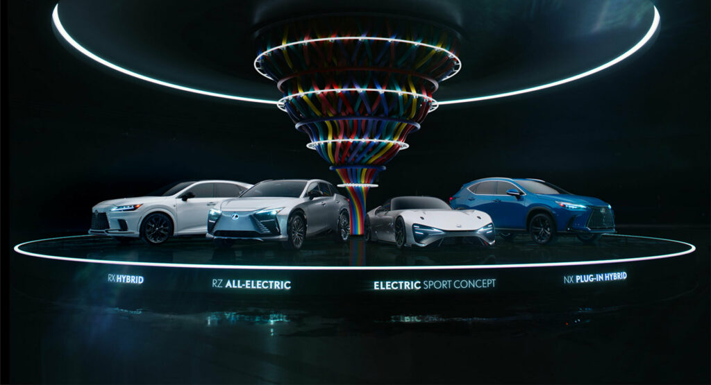  Lexus Insists On Showing Sport Concept In Its Electrified Ads