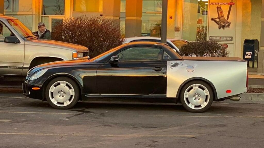  Lexus SC 430 Is A Left-Field Choice For A Pickup Conversion