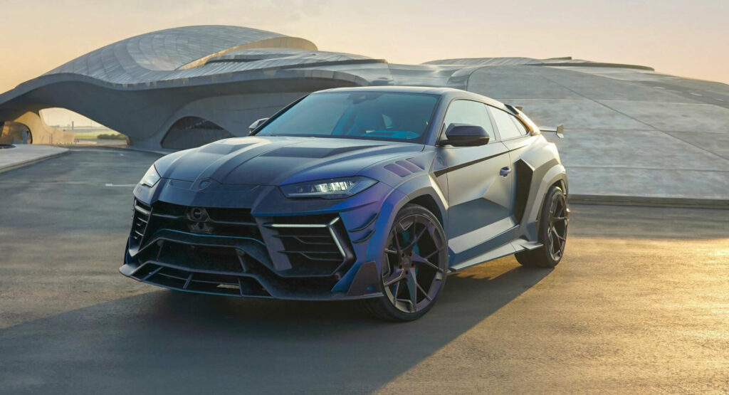  Mansory Turns The Lamborghini Urus Into A Two-Door Coupe