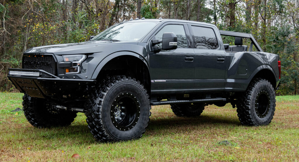 Ford F-250 “MegaRaptor 7” Adds More Seats In Case Your School Run Passes Through A Warzone