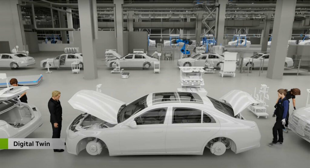  Mercedes-Benz To Use Nvidia Systems To Create Digital Twins Of Its Factories