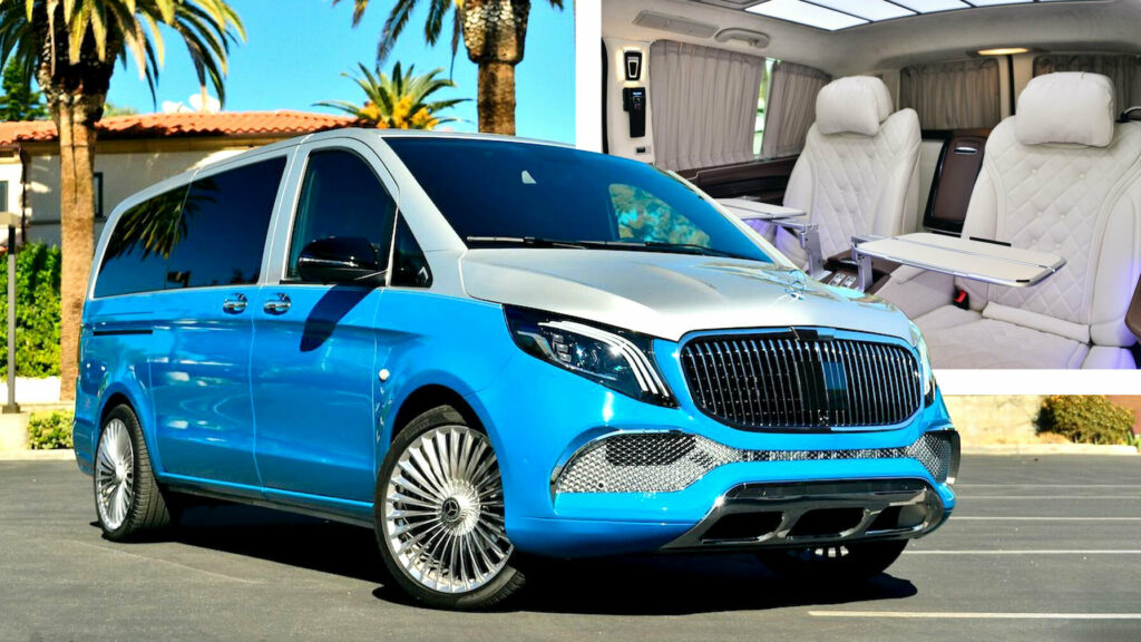  For $300k, You Could Buy A New V12 Maybach And Then Some, Or This 4-Pot Pretend Maybach Van