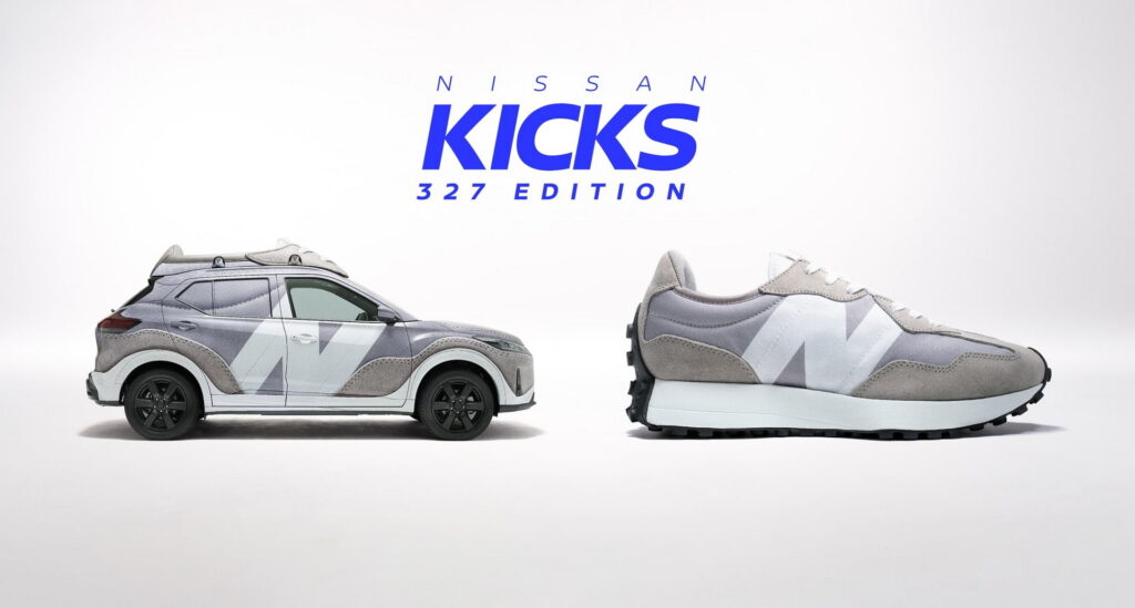  Nissan Kicks SUV Transforms Into A Giant New Balance Sneaker