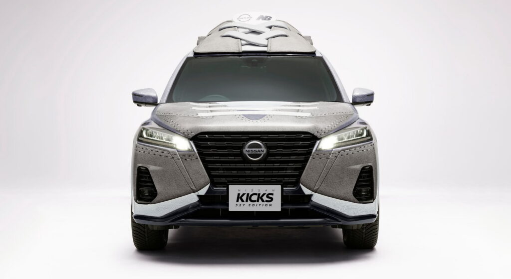  Nissan Kicks SUV Transforms Into A Giant New Balance Sneaker