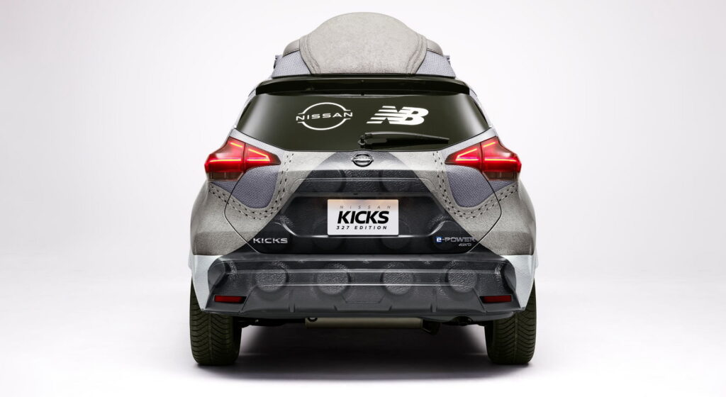  Nissan Kicks SUV Transforms Into A Giant New Balance Sneaker