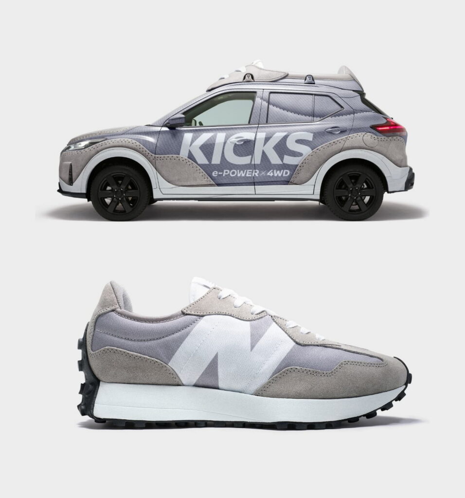  Nissan Kicks SUV Transforms Into A Giant New Balance Sneaker