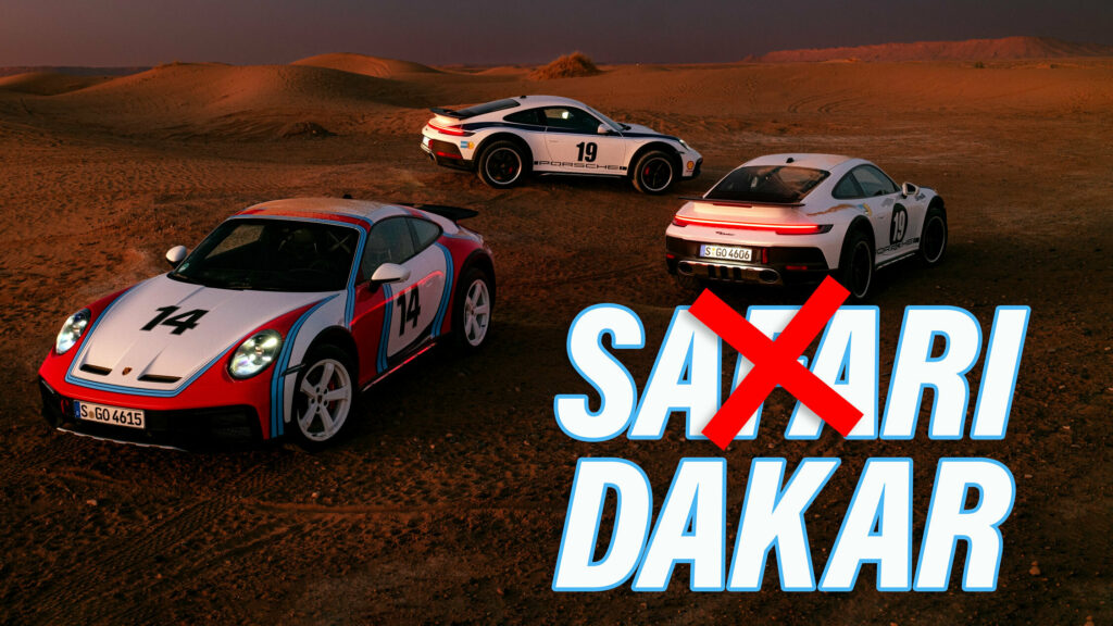 Porsche Chose 911 Dakar’s Name Because Tata Had Copyrighted Safari