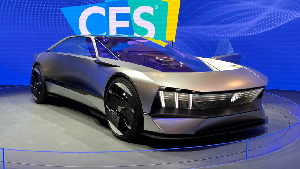 Peugeot Inception Concept Is A 671-HP EV With Video Game Steering