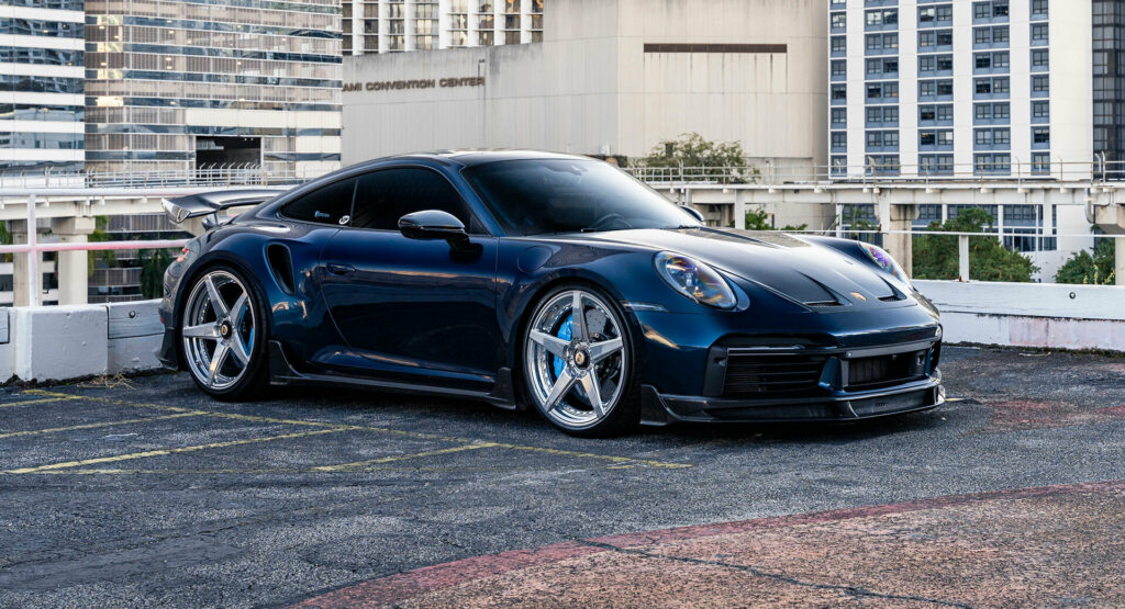  1016 Industries Gives The Porsche 911 Turbo S A GT3 Style Makeover