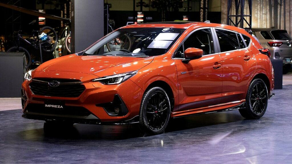 Subaru Impreza Dressed With STI Parts Shows Its Sporty Side In Tokyo