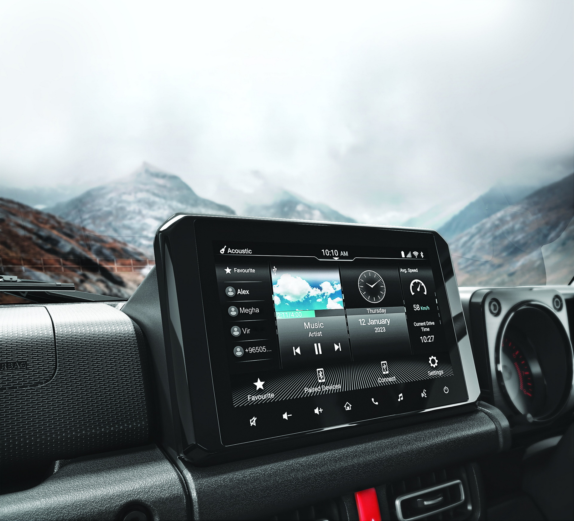 Suzuki Jimny 5-Door Interior (6)