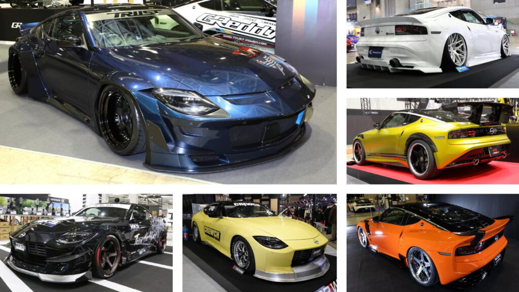  Here Are All The Modified 2023 Nissan Z Builds From Tokyo