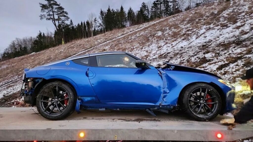  New Nissan Z Crashed In Canada Only Days After Delivery