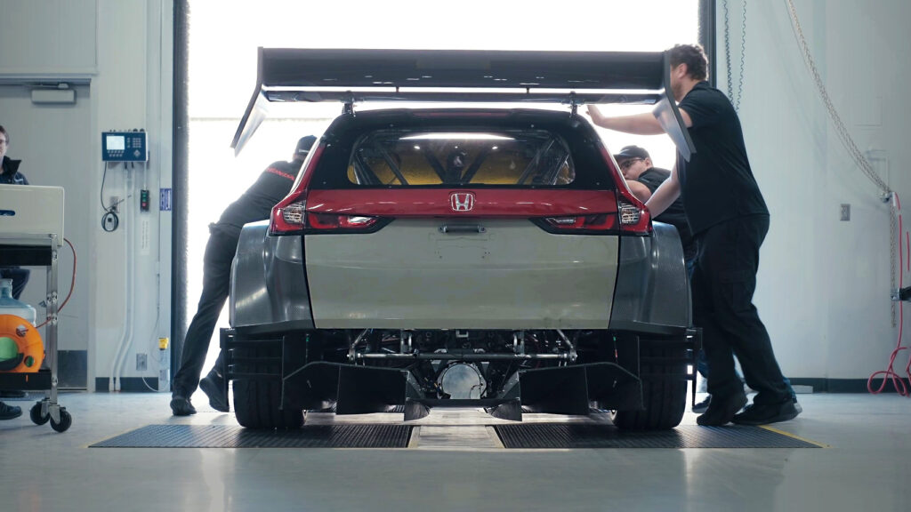  Honda Teases Insane 800 HP CR-V Hybrid Racer