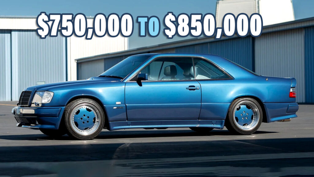  A 1991 AMG 6.0 Widebody Coupe Is Worth More Than Your House