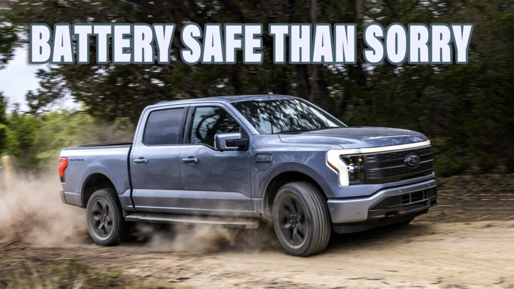  Ford Confirms F-150 Lightning EV Production Stopped Over A Battery Fire