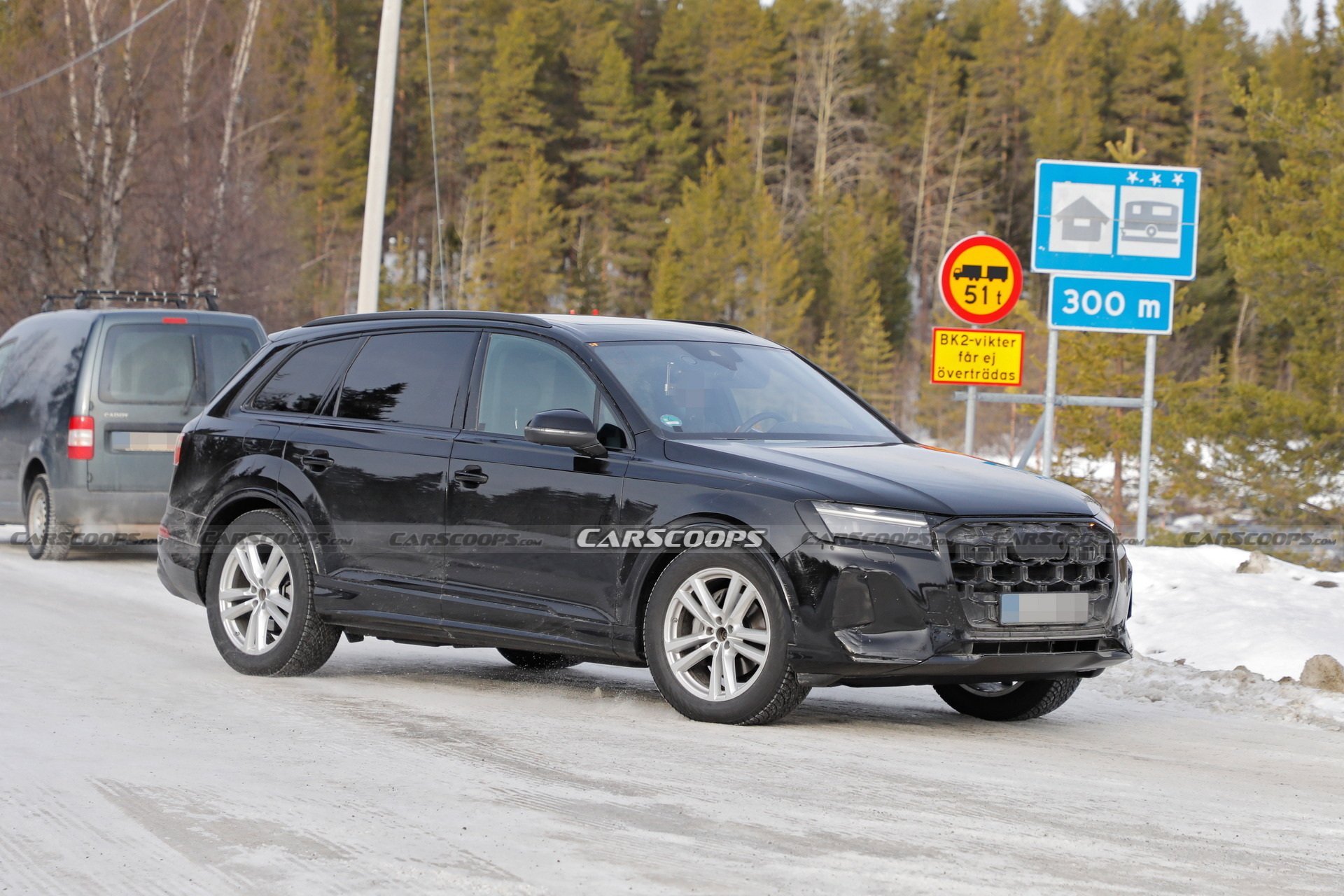 Facelifted 2024 Audi Q7 Snapped All But Undisguised In Latest Spy Shots