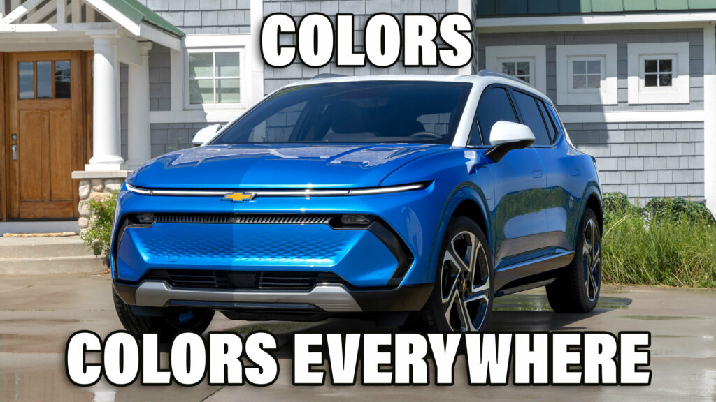  Chevy Thinks More Colorful Cars Are The Future
