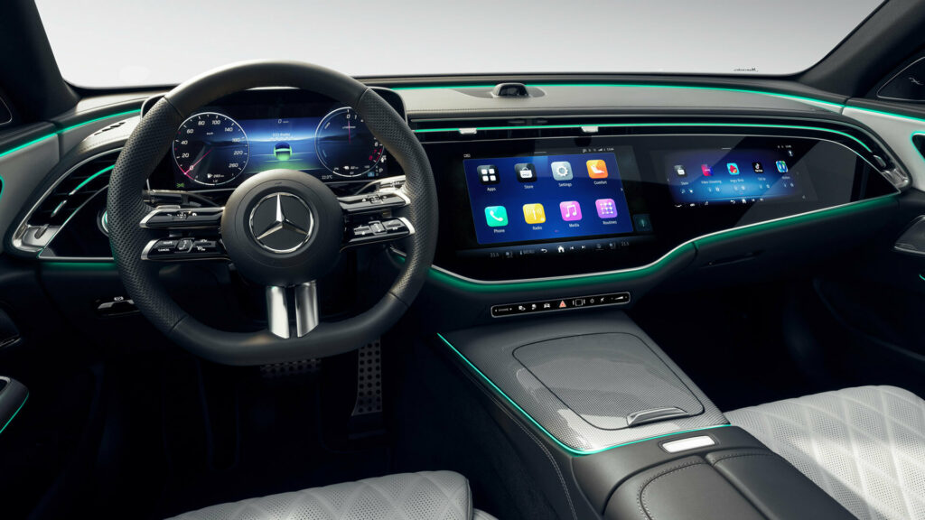 2024 Mercedes E-Class Revealed With A Superscreen, Built In TikTok And  Selfie Camera