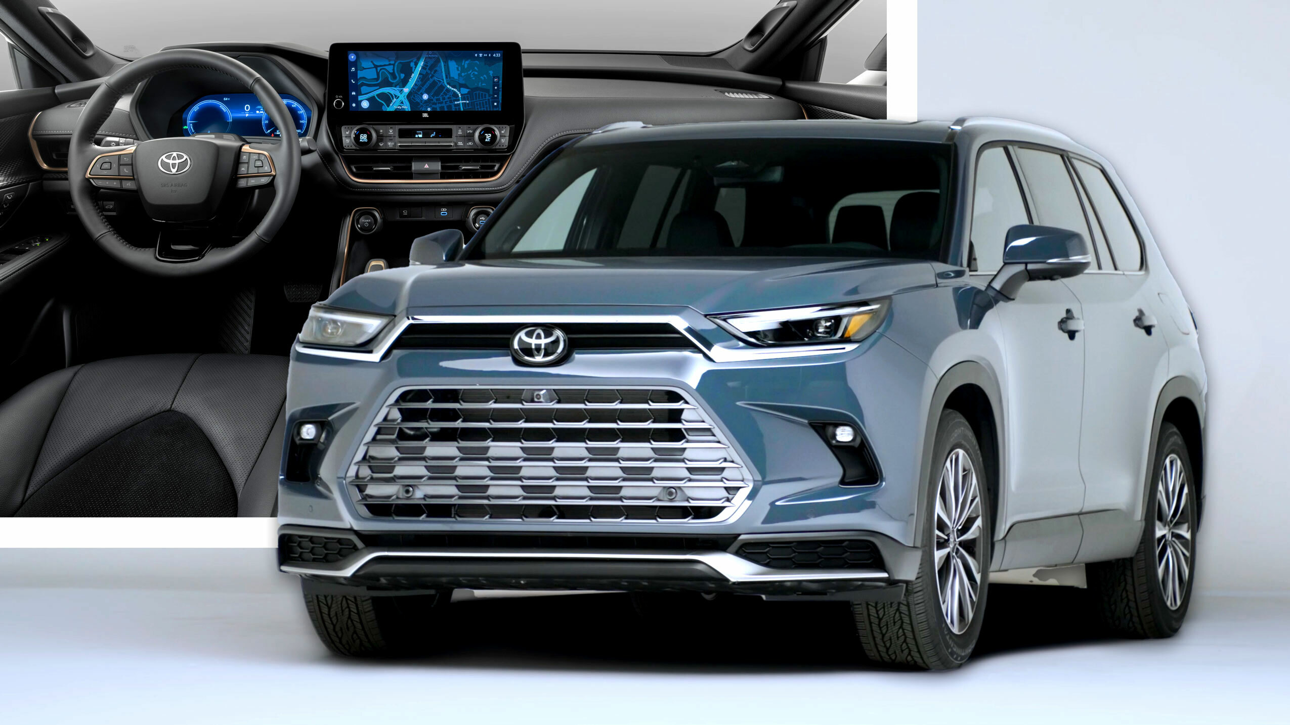 New 2024 Toyota Grand Highlander Has 13 Cupholders, 7 USB Ports, And Up To  362 HP
