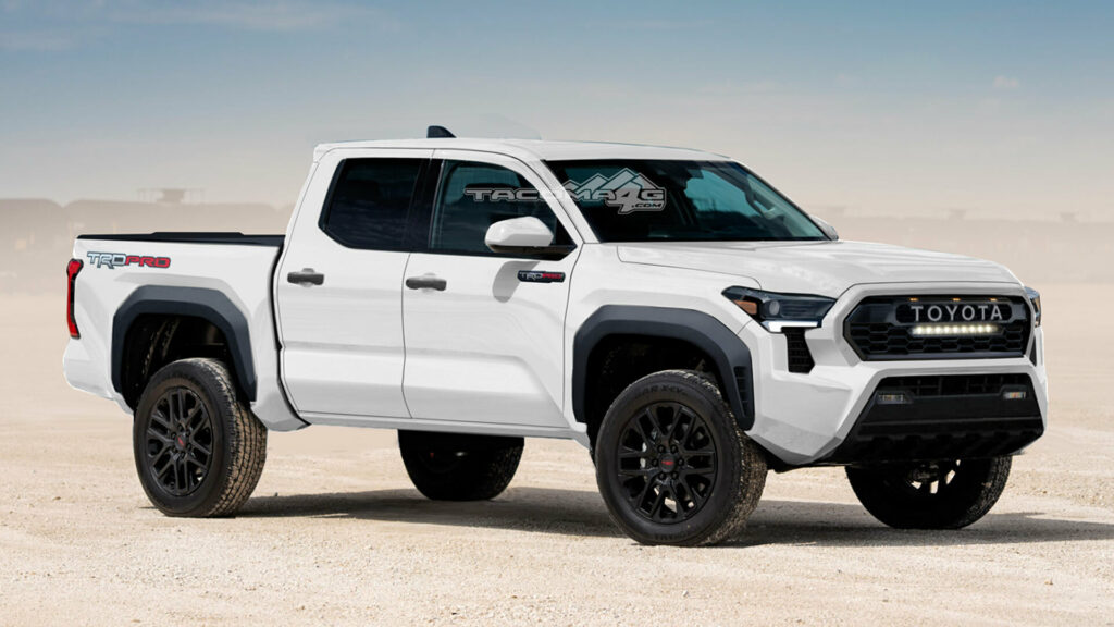  2024 Toyota Tacoma Gets Rendered Into Reality