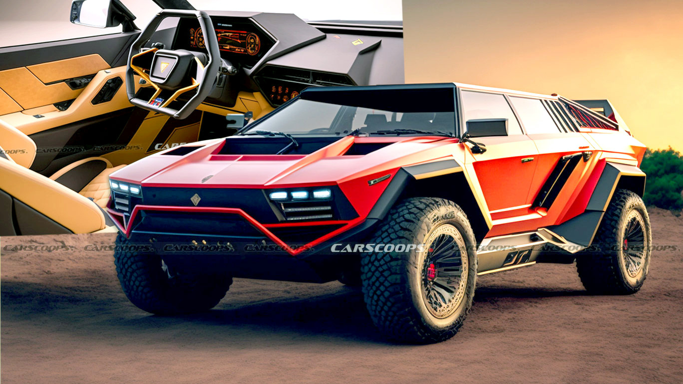 What If Lamborghini Made A New LM003 Instead Of The Urus? | Carscoops