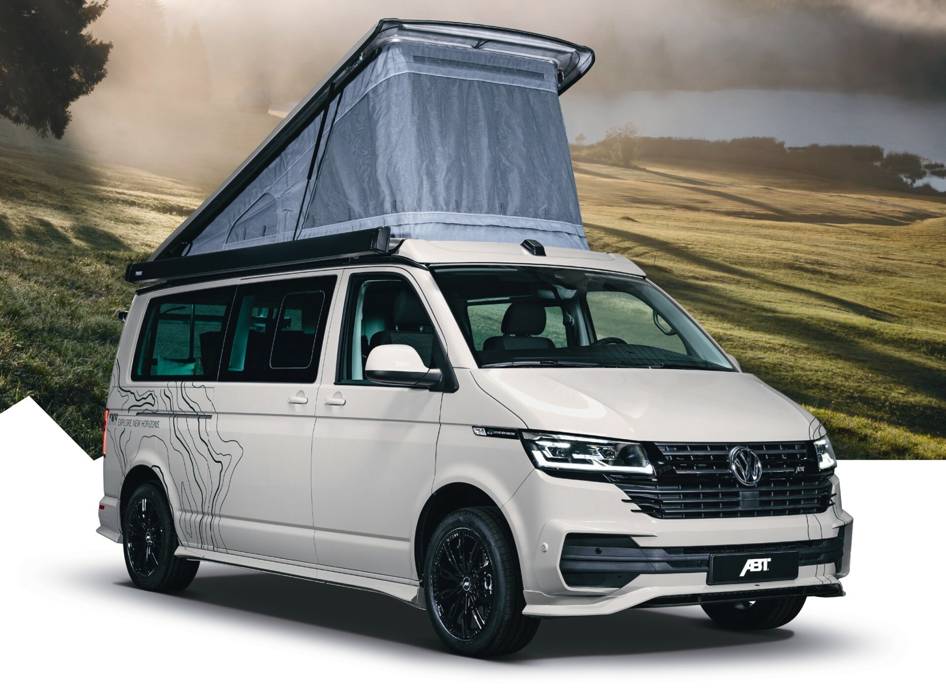The ABT XNH Is A $148,000 VW Camper Van With A Pop-Up Roof | Carscoops