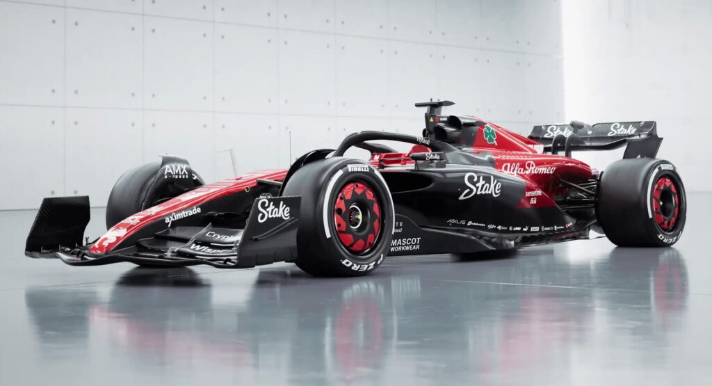  Alfa Romeo C43 Joins The Dark Side With New Look For 2023 F1 Season