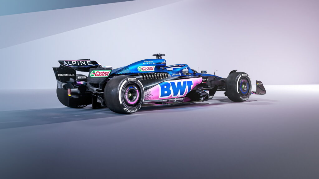 Alpine launch 2022 F1 car: Striking new blue and pink look revealed with  colour 'flip' plan in place, F1 News