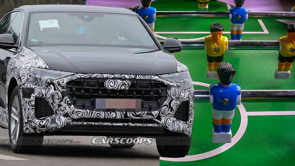  Have Audi’s Q8 Designers Been Playing Too Much Table Soccer Between Sketches?