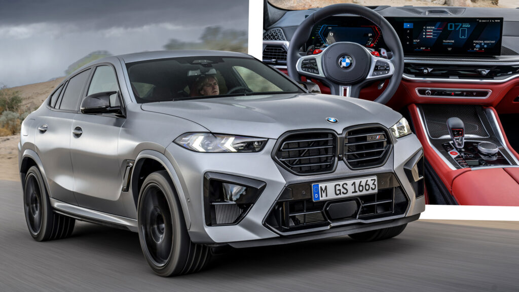  2024 BMW X5 M And X6 M Unveiled With Mild-Hybrid V8 And XM-Inspired Styling