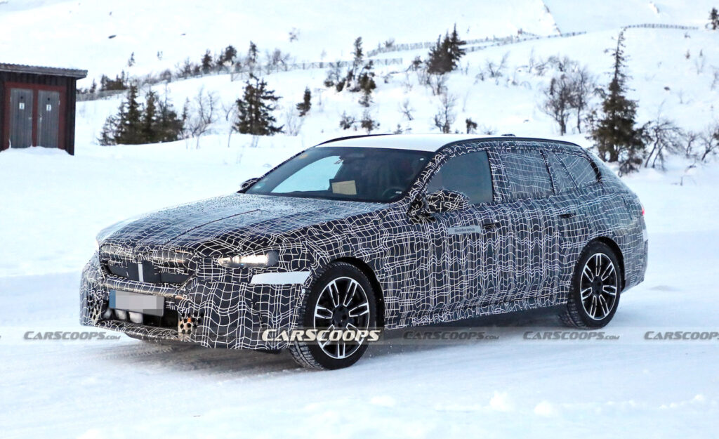  2024 BMW i5 Touring Gives Us A Peek At Its Rear-Axle Steering