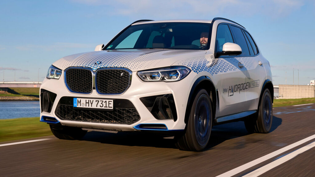  BMW Launches iX5 Hydrogen Powered By Toyota Fuel Cells In Global Pilot Fleet