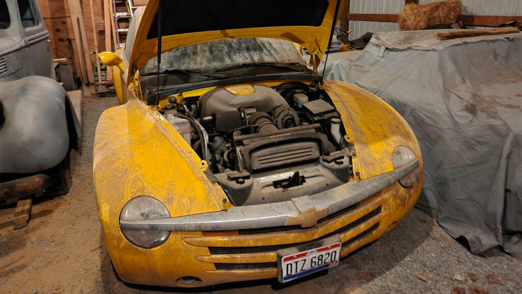  This Chevrolet SSR Barn Find Just Sold For $49,875