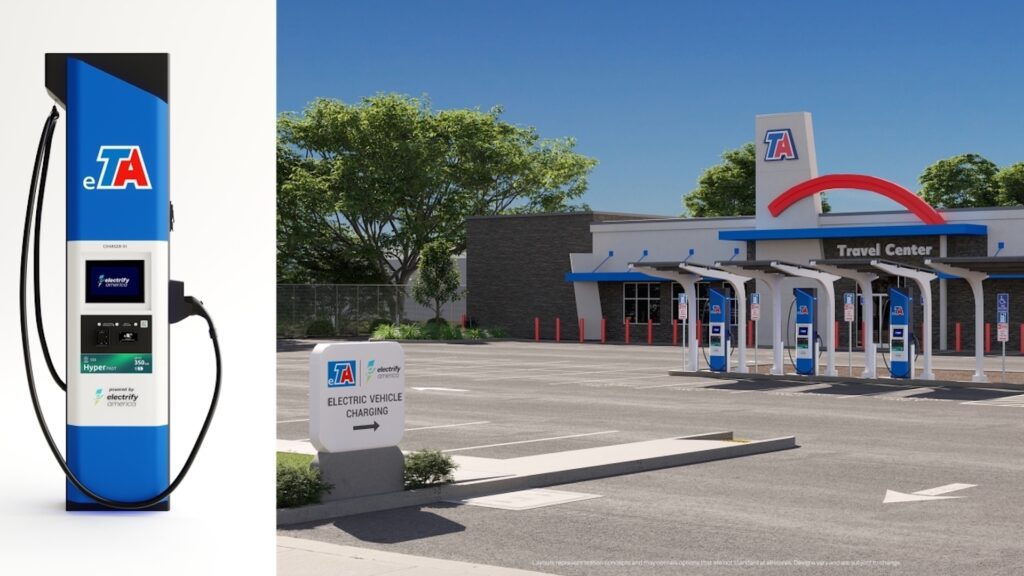  Electrify America And TravelCenters Of America Will Install 1,000 EV Chargers On Major Highways