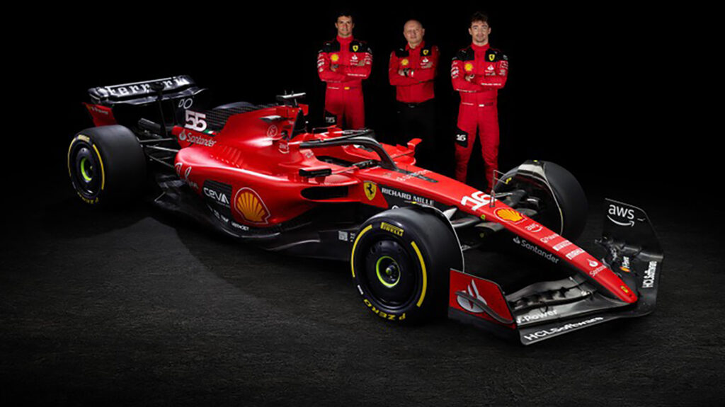 Ferrari Unveils The SF23 With Eyes On The Prize For 2023 F1 Season