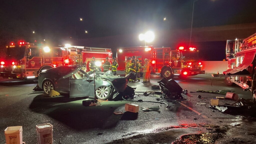  Tesla Driver Dies After Crashing Into Stationary Firetruck On California Freeway