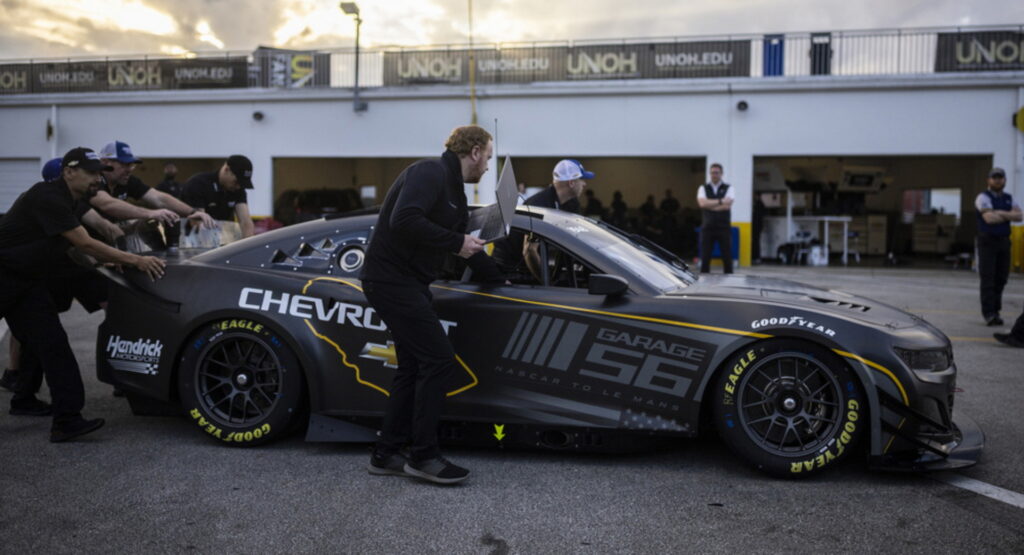  Le Mans-Bound NASCAR Camaro Found To Lap Daytona As Quick As IMSA GTD Cars