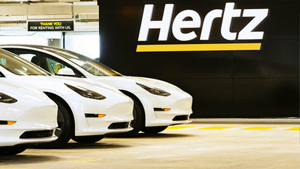  Hertz Revenues Spike But Tesla Rent Fleet Falls Short Of 100,000 Goal