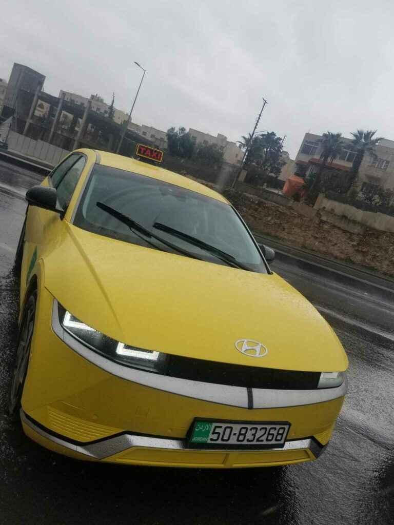 There’s A Hyundai Ioniq 5 Serving As A Taxi In Jordan | Carscoops