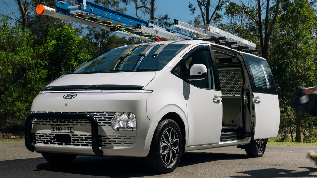  Hyundai Staria-Load Premium Is For The Tradesman Who Wants Creature Comforts