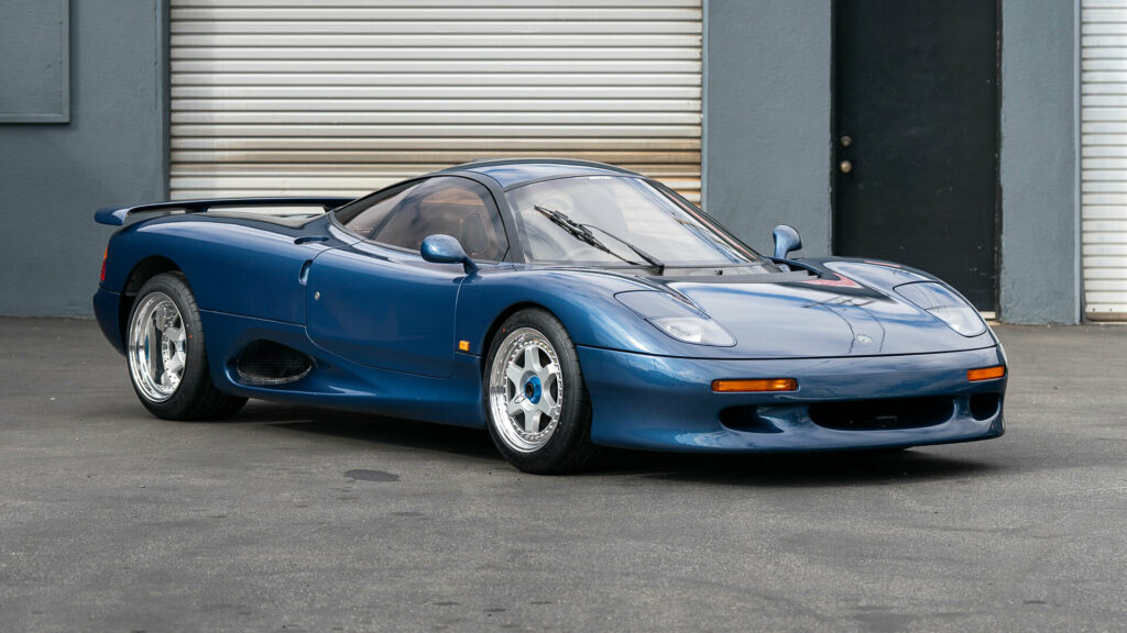  This 153-Mile Jaguar XJR-15 Hasn’t Been Started Or Driven In Over 30 Years