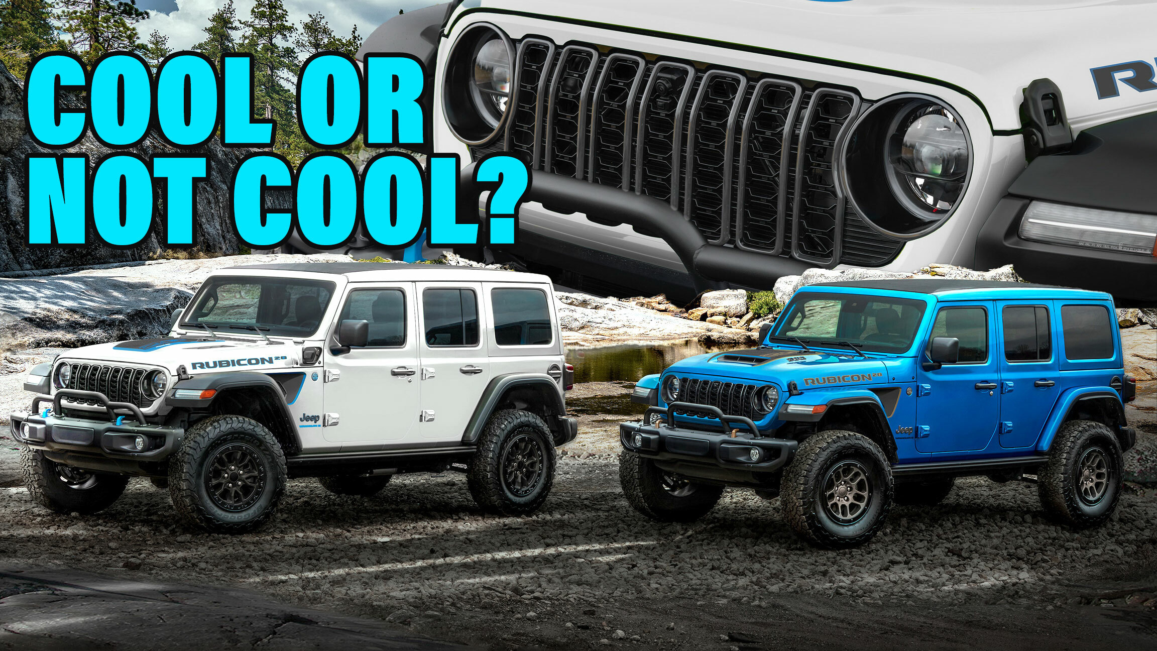 Thoughts On Jeep's New Seven-Slot Grille On The Wrangler Rubicon 20th Ann.  Editions? | Carscoops