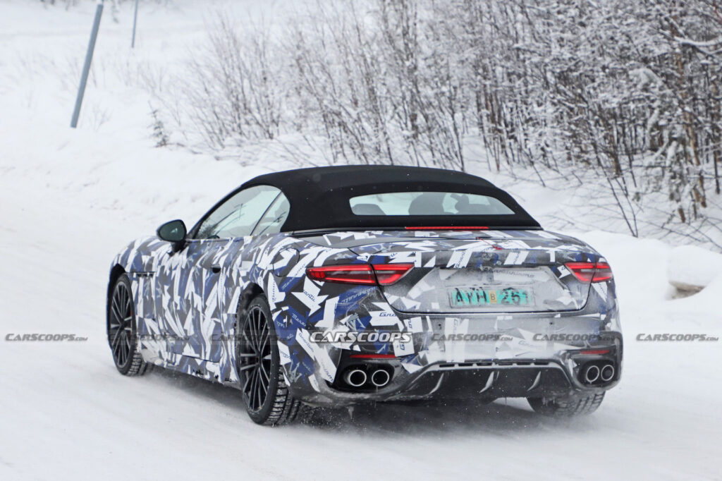  Twin-Turbo V6 Maserati Grancabrio Gives EV Power The Cold Shoulder