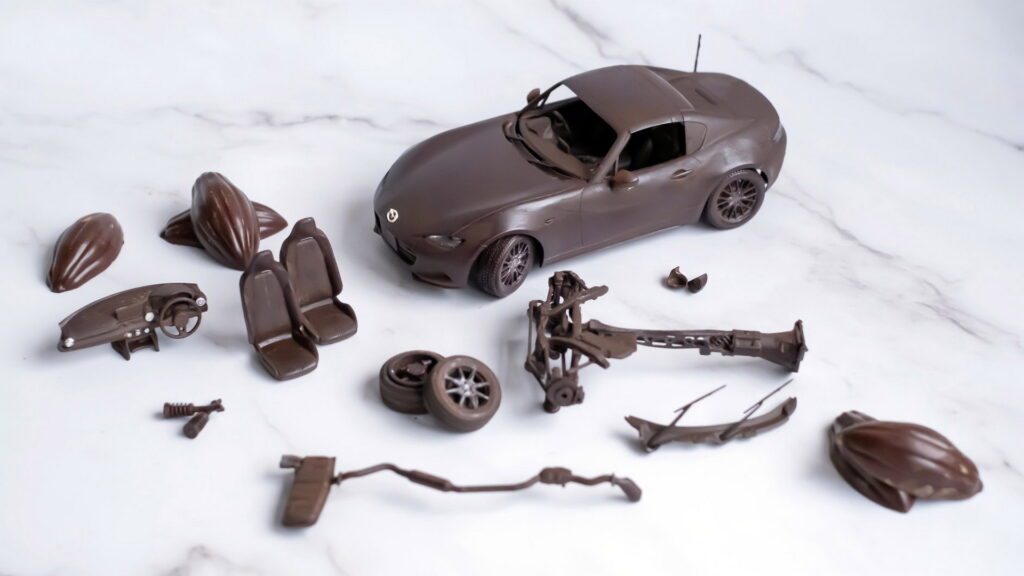  Celebrate Valentine’s Day With MX-5 Chocolate Because Miata Is Always The Answer